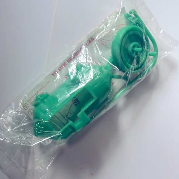 Vintage 90’-91’ Post Fruity Pebbles Cereal Flintstones Bedrock Car (Green) - Picture 6 of 7